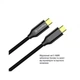 Дата кабель USB-C to USB-C 1.0m USB3.2 (20Gbps 4K PD100W) Gen2 5А black ColorWay (CW-CBPDCC062-BK) ColorWay CW-CBPDCC062-BK 939331 - зображення 11