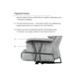 Офісне крісло Аклас Гетьман R-SR (DV-90 Gray) (00172358) АКЛАС 00172358 939443 - зображення 11