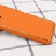 Кожаный чехол Xshield для Apple iPhone 12 (6.1") (Оранжевый / Apricot) (3483) - изображение 2