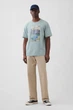 Футболка Gap 50(L) Зеленый (134492) - изображение 3