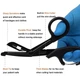 Тактичні медичні ножиці Rhino парамедичні чорного кольору 19 см TRAUMA SCISSORS 42 г (7772226560014) - зображення 4