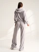 Спортивний костюм ISSA PLUS 15526 XXL сірий (issa2007682787715) - зображення 3