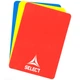 Карточки арбитра SELECT Referee cards v24 (003) красный/желто/синий 749092 - изображение 1