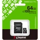 Карта пам'яті Kingston Canvas Select Plus microSDXC 64GB UHS-I U1 V10 + SD-адаптер (SDCS3/64GB) - изображение 3