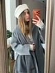Морячка з вовни жіноча One Size молочна - изображение 5