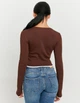 Лонгслів жіночий Tally Weijl STSCOCUFFA-YM01 M (7612950319908) - зображення 4