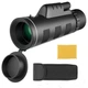 Монокуляр с двойной фокусировкой Bushnell UNIQUE UN-3012 туристический в чехле 40x60 см Черный (3339099МХ) - изображение 2