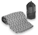Рушник для йоги і фітнесу EasyFit Yoga Mat Towel 183×63 см Сірий EF-1933-GY - зображення 1