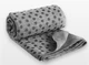 Рушник для йоги і фітнесу EasyFit Yoga Mat Towel 183×63 см Сірий EF-1933-GY - зображення 2