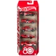 Набір з 5 базових машинок 80 років драйву Mattel Hot Wheels, JGK08 - изображение 1