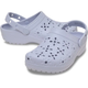 Дитячі крокс Класік Клог Бузковий Crocs Kids' Classic Floral Cut-Out Clog - зображення 1