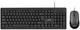 Комплект клавіатура та миша 2E MK401 USB-A, EN/UK/RU, чорний - изображение 1