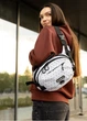 Сумка через плече жіноча бананка Sambag Flex Pro принт "Square" 30 × 17 × 15 см (85451150) - зображення 3