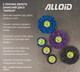 Круг зачистной "коралл"с держателем для дрели Alloid SD-50223 50мм - изображение 7