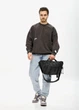 Чоловіча cумка-бананка під ноутбук Sambag Urban Pro чорна 46 × 26 см (51411264m) - зображення 2