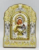 Срібна ікона "Богородиця з Ісусом" 11х9см Prince Silvero (MA/E3810/dx) - изображение 1