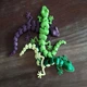 Рухлива Ящірка Articulated Lizard Фіолетовий 10 См 3Д Друк - зображення 3