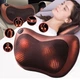 Массажная подушка для спины и шеи Massage pillow 8028 на 4 ролика - изображение 3