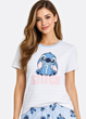 Женская пижамная футболка Primark Disney’s Print Pyjamas XS для дома и сна Голубой (9092) - изображение 1