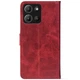 Чохол-книжка Crazy Horse Clasic для Moto G77 Red Wine (Front) (72548) - изображение 3
