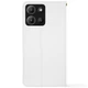 Чохол-книжка Crazy Horse Clasic для Motorola G56 White (Strong) (70906) - зображення 3