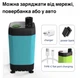 Туристический переносной душ Lixada 6000 mAh с насосом, мобильный IPX8 для использования на природе и даче - изображение 4