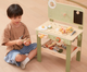 Drewniany stół warsztatowy z narzędziami Viga Toys PolarB (6971608440656) - obraz 4