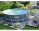 Каркасный бассейн Intex Ultra XTR Frame Pool 488 x 122 см, объем 19 156 л от 6-ти лет Серый - изображение 7