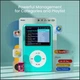 MP3-плеєр INNIOASIS Y1 128gb (Bluetooth, Відео), Зелений - зображення 4