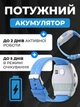 Смарт-годинник універсальний, розумний годинник з підтримкою SIM і microSD, динаміком, мікрофоном, крокоміром та аудіоплеєром, Блакитний - зображення 7
