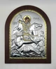 Срібна ікона "Святий Великомученик Георгій Побідоносець" 10х8см Silver Axion (ep2-010xag) - изображение 1