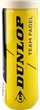 М'ячі для падел тенісу Dunlop Team Padel 3 шт. 601553 (45566304391) - зображення 1