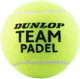 М'ячі для падел тенісу Dunlop Team Padel 3 шт. 601553 (45566304391) - зображення 2