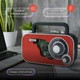 Радіоприймач портативний Camry CR 1140 red (мережа/батарейки) - зображення 9