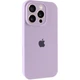 Чохол Silicone Case Full Camera Protective (AA) для Apple iPhone 16 Pro Max (6.9") Бузковий / Lilac - изображение 1