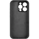 Чохол Silicone Case Full Camera Protective (AA) для Apple iPhone 16 Pro Max (6.9") Чорний / Black - изображение 4