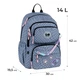 Рюкзак шкільний GoPack Education GO26-120M-2 Pixel Mood + олівці Kite 18кол. - изображение 14