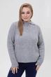 Джемпер SEWEL J1021 50-52 XL Серый - изображение 1