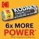 Батарейки Kodak Xtralife AAA, 24 шт., лужні батарейки LR03 1,5 В, термін придатності 10 років - зображення 5