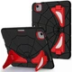 Чехол STR Spider Apple iPad Pro 11 (2022) детский с подставками Spiderman Black/Red - изображение 1