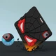 Чехол STR Spider Apple iPad Pro 11 (2022) детский с подставками Spiderman Black/Red - изображение 3