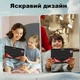 Чехол STR Spider Apple iPad Pro 11 (2022) детский с подставками Spiderman Black/Red - изображение 10