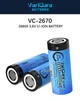 Акумулятор VariCore 26650 3,6V 7000mAh VC-2670, високотоковий 35A - зображення 2
