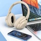 Накладные беспроводные наушники Hoco W37 Sound Active Noise Reduction Gold champagne - изображение 3