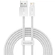Дата кабель Baseus Dynamic Series USB to Lightning 2.4A (1m) (CALD000402) White - зображення 1