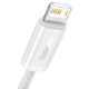 Дата кабель Baseus Dynamic Series USB to Lightning 2.4A (1m) (CALD000402) White - зображення 2