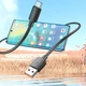 Дата кабель Hoco X96 Hyper USB для Type-C 27W (1m) Black - зображення 5