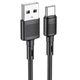 Дата кабель Hoco X83 Victory USB to Type-C (1m) Black - зображення 1