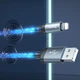 Дата кабель Hoco U112 Shine 2.4A USB to Lightning (1m) Gray - зображення 7