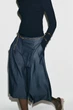 Довгі шорти-бермуди з ременем-ланцюжком Zara 8300/995 XS Сині (08300995200XS) - зображення 3